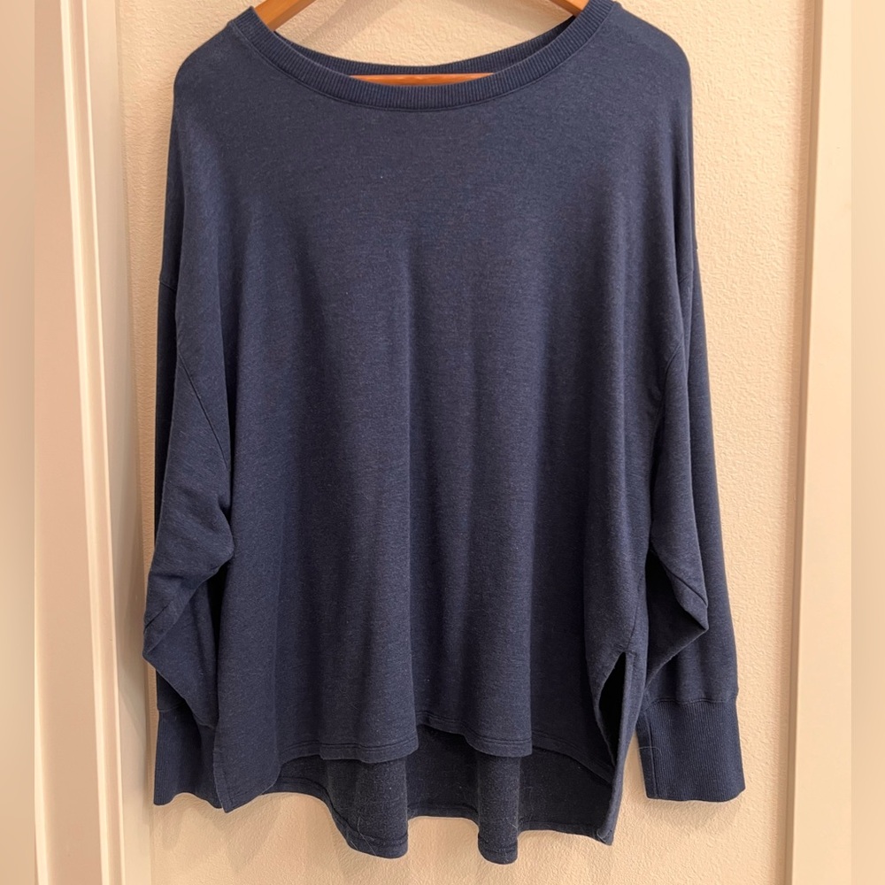 L.L. Bean Women's SoftFlex Crewneck Dolman Sleeve Pullover